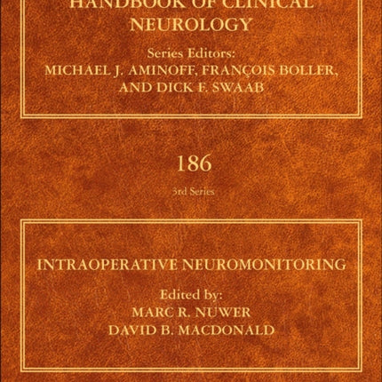 Intraoperative Neuromonitoring: Volume 186