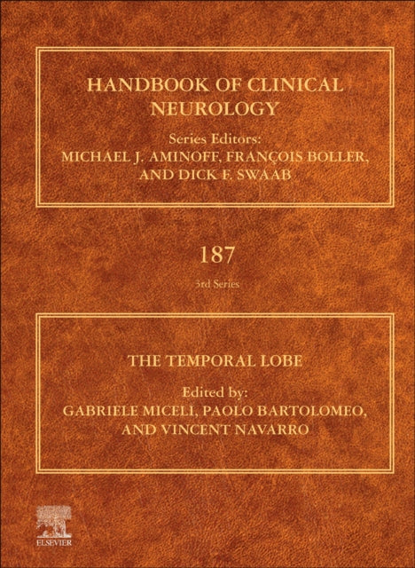 The Temporal Lobe: Volume 187