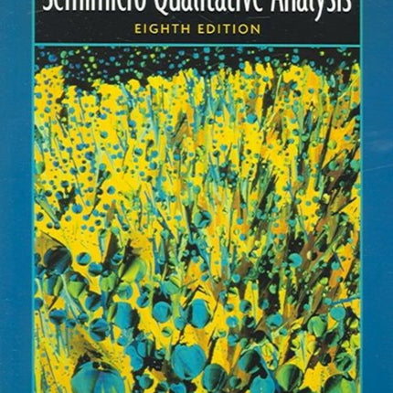 Introduction to Semimicro Qualitative Analysis