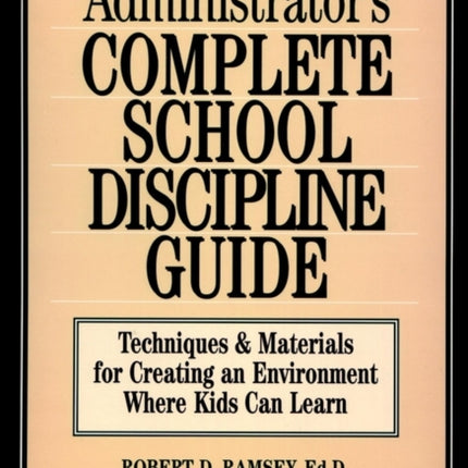 Administrators Complete School Discipline Guide