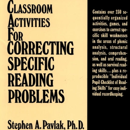 Classroom Activities For Correcting Specific