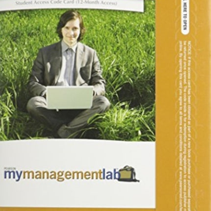 MyManagementLab with Pearson EText  Access Card  for Management