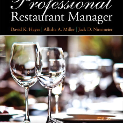 Professional Restaurant Manager The