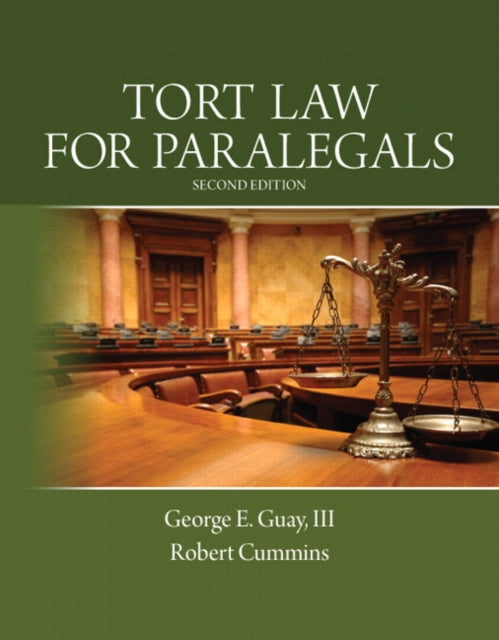 Tort Law for Paralegals