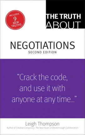Truth About Negotiations The