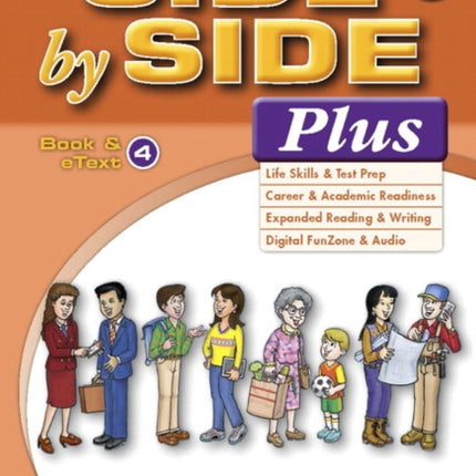 Side by Side Plus 4 Book & eText with CD