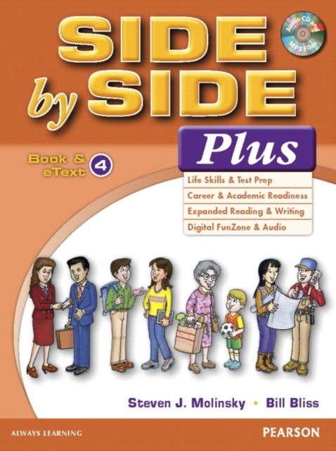 Side by Side Plus 4 Book & eText with CD