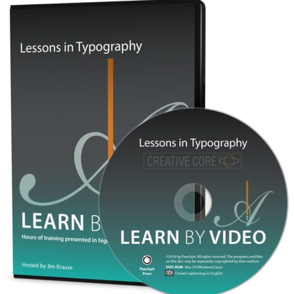 Lessons in Typography Learn by Video