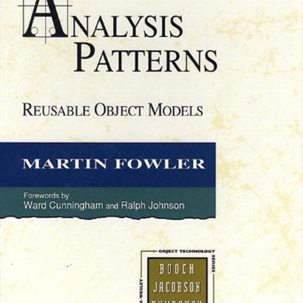 Analysis Patterns