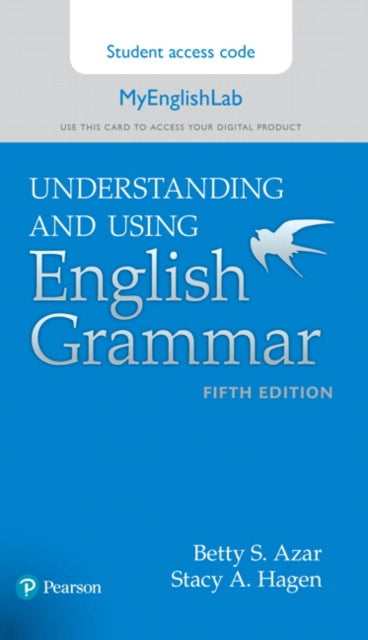 Understanding and Using English Grammar, MyLab English Access Code Card