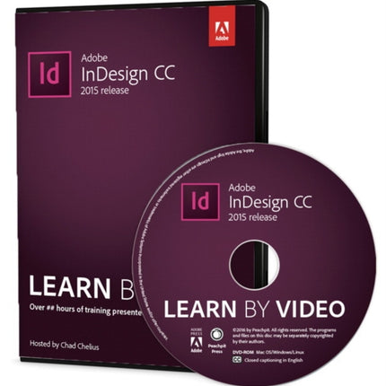 Adobe InDesign CC Learn by Video 2015 release