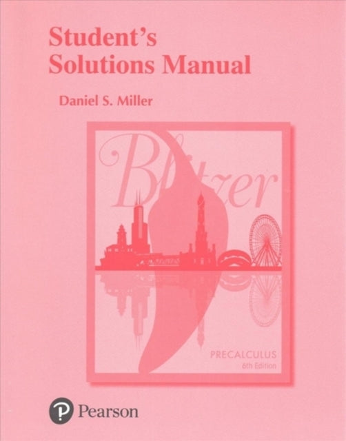 Students Solutions Manual for Precalculus