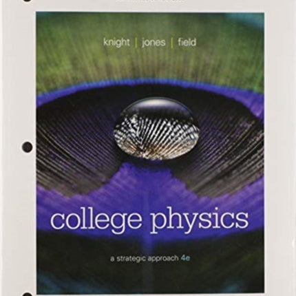 Student Workbook for College Physics: A Strategic Approach