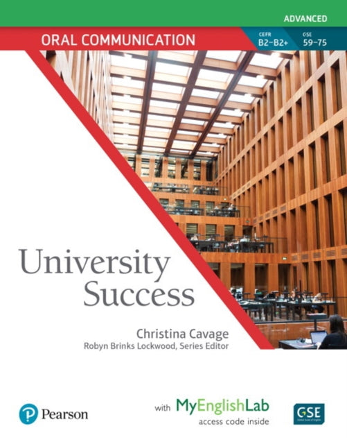 University Success Oral Communication Advanced Student Book with MyLab English