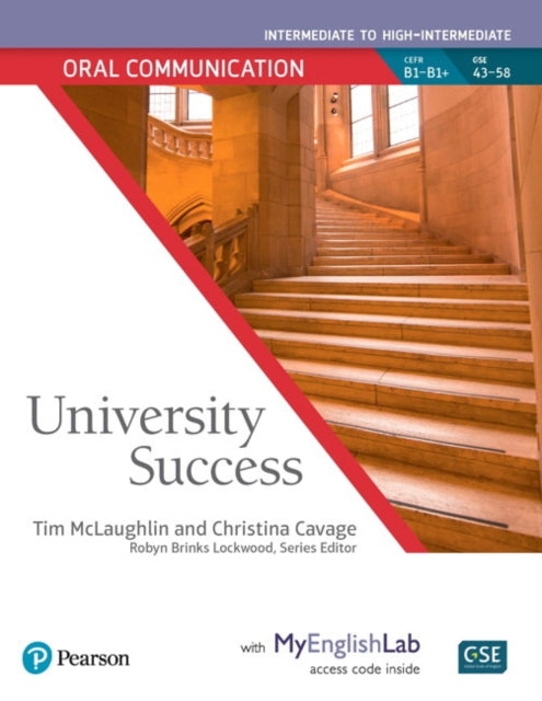 University Success Oral Communication Intermediate Student Book with MyLab English