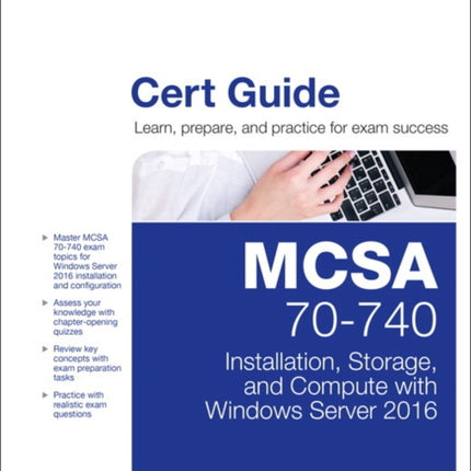 MCSA 70-740 Installation, Storage, and Compute with Windows Server 2016 Pearson uCertify Course Student Access Card