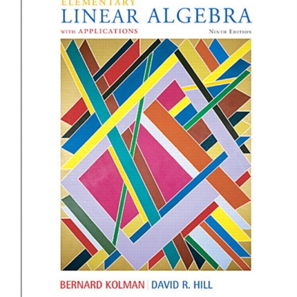 Elementary Linear Algebra with Applications