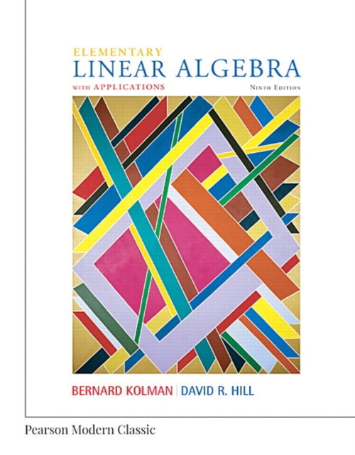 Elementary Linear Algebra with Applications
