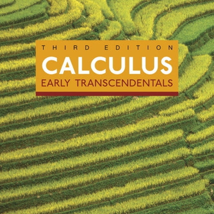 Calculus: Early Transcendentals