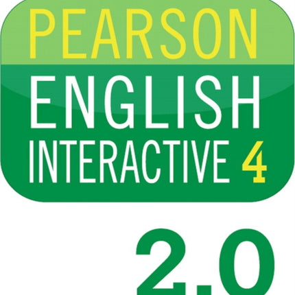 Pearson English Interactive Level 4 Access Code Card