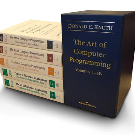 Art of Computer Programming The Volumes 14B Boxed Set