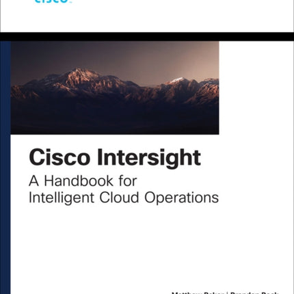 Cisco Intersight: A Handbook for Intelligent Cloud Operations