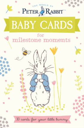 Peter Rabbit Baby Cards: for Milestone Moments