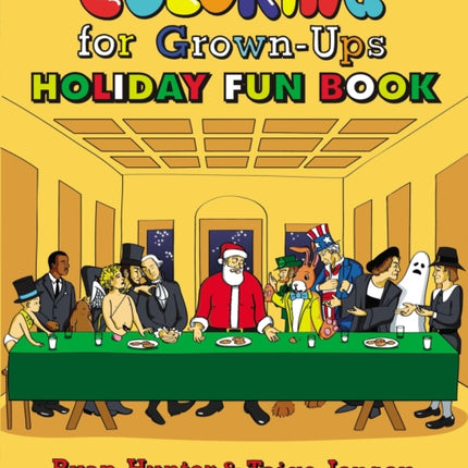 Coloring for Grown-Ups Holiday Fun Book