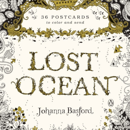 Lost Ocean: 36 Postcards to Color and Send