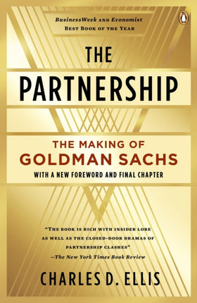 The Partnership The Making of Goldman Sachs