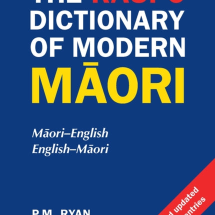 The Raupo Dictionary Of Modern Maori