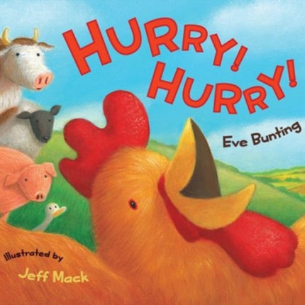 Hurry! Hurry! Board Book: An Easter and Springtime Book for Kids