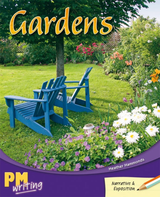Gardens PM Writing 2 OrangeTurquoise 1617
