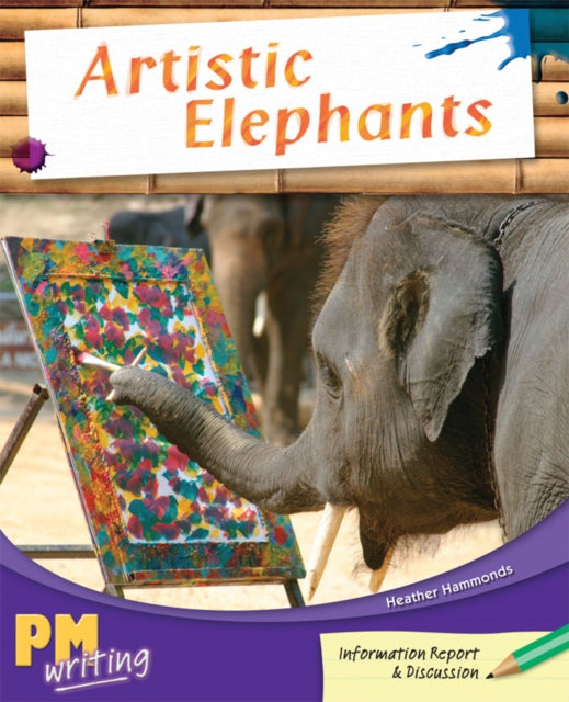 Artistic Elephants PM Writing 4 Emerald 2526