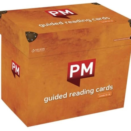 PM ORANGE GUIDED READING CARDS BOX SET