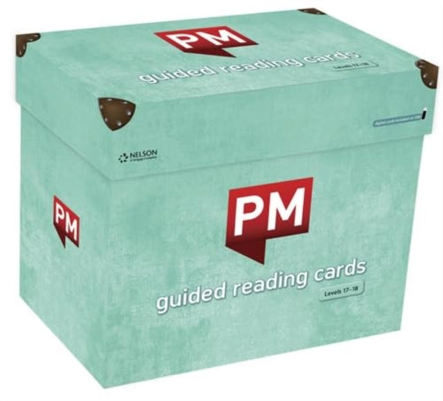 PM TURQUOISE GUIDED READING CARDS BOX S