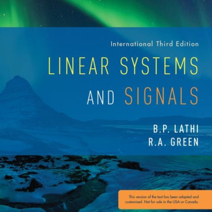 Linear Systems and Signals