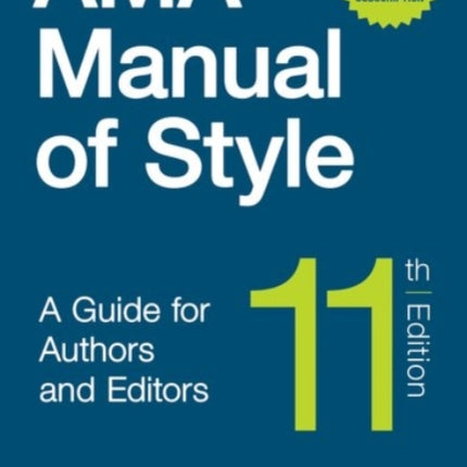 AMA Manual of Style A Guide for Authors and Editors  hardcoverOnline Bundle Package