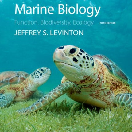 Marine Biology Function Biodiversity Ecology