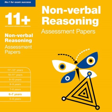 Bond 11+: Non-verbal Reasoning: Assessment Papers: 6-7 years