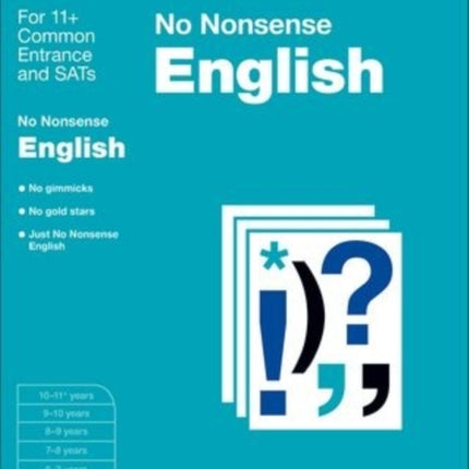 Bond: English: No Nonsense: 5-6 years