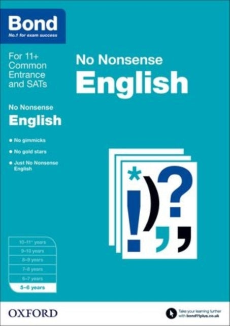 Bond: English: No Nonsense: 5-6 years