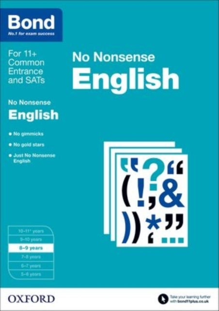 Bond: English: No Nonsense: 8-9 years