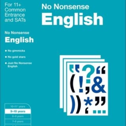 Bond: English: No Nonsense: 9-10 years