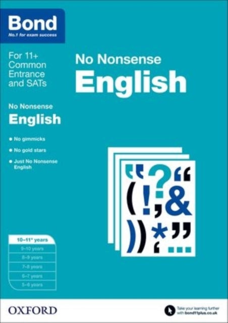 Bond: English: No Nonsense: 10-11+ years