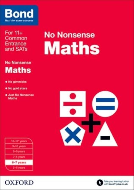 Bond: Maths: No Nonsense: 6-7 years