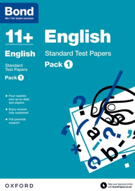 Bond 11 +: English: Standard Test Papers: Ready for the 2024 exam: For 11+ GL assessment and Entrance Exams: Pack 1