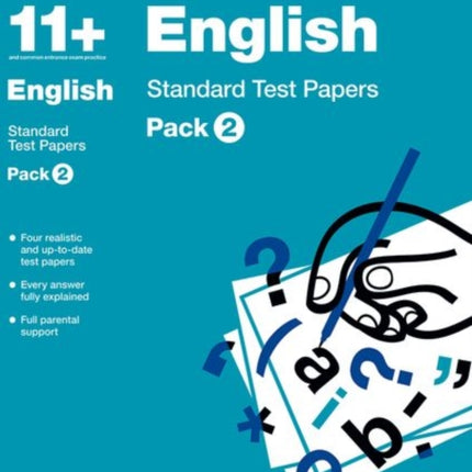 Bond 11+: English: Standard Test Papers: Ready for the 2024 exam: For 11+ GL assessment and Entrance Exams: Pack 2