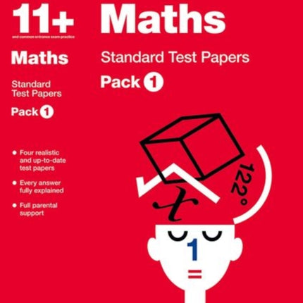 Bond 11+: Maths: Standard Test Papers: For 11+ GL assessment and Entrance Exams: Pack 1