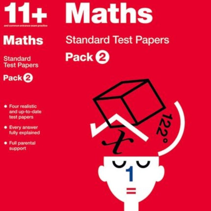 Bond 11+: Maths: Standard Test Papers: For 11+ GL assessment and Entrance Exams: Pack 2